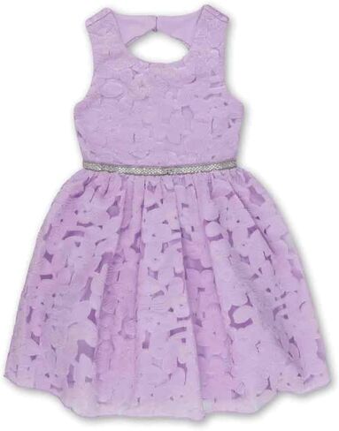 Speechless Girls' Sleeveless Organza Jacquard Party Dress in Kuwait