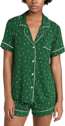 Eberjey Women's Gisele Printed Relaxed Short Pj Set in Saudi Arabia