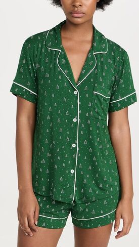 Eberjey Women's Gisele Printed Relaxed Short Pj Set in Saudi Arabia
