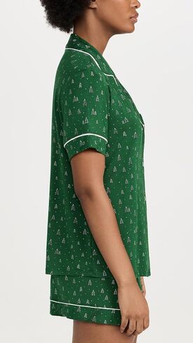 Eberjey Women's Gisele Printed Relaxed Short Pj Set in Saudi Arabia