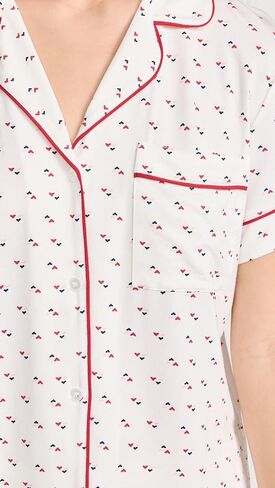 Eberjey Women's Gisele Printed Relaxed Short Pj Set in Saudi Arabia