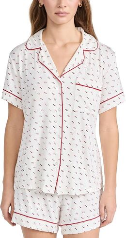 Eberjey Women's Gisele Printed Relaxed Short Pj Set in Saudi Arabia