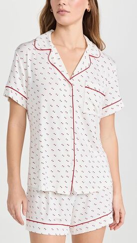 Eberjey Women's Gisele Printed Relaxed Short Pj Set in Saudi Arabia
