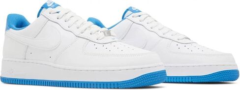 Nike Air Force 1 '07 White/White Light Photo Blue Sz13, White/White Lt Photo Blue, 13 in Saudi Arabia