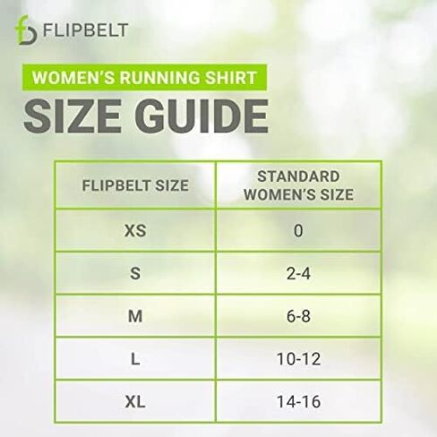 قميص الجري FlipBelt للتمرين، قمصان قصيرة الأكمام للتمرين واليوجا للنساء، ملابس رياضية ماصة للرطوبة، مقاس XS - XL in Kuwait