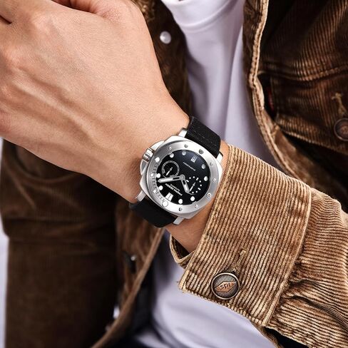 Pagani Design Men's Automatic Mechanical Watch Sports Diving Waterproof Nylon Band Men's Watch Automatic Calendar Sapphire Glass Watch in Saudi Arabia