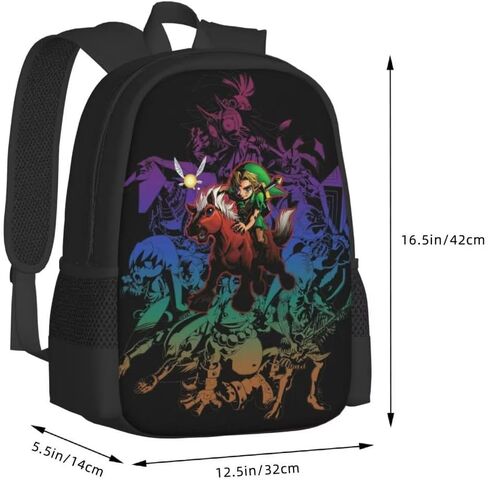 Game Theme Backpack Skyward Sword Backpack Casual Travel Backpack Fashion Laptop Backpack Adventure Game Backpack Casual Daypack Unisex Adventure Game Fan Gift in Saudi Arabia