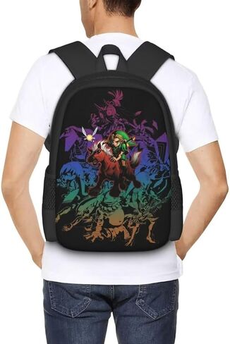 Game Theme Backpack Skyward Sword Backpack Casual Travel Backpack Fashion Laptop Backpack Adventure Game Backpack Casual Daypack Unisex Adventure Game Fan Gift in Saudi Arabia