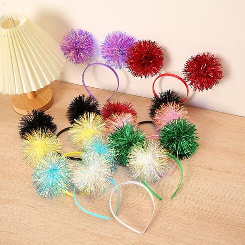 Tutu for Women Kids Costume Accessories Set Pom Pom Headband Layered Tulle Tutu Skirt Heart Shape Sunglasses Bead Necklaces in Saudi Arabia
