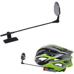 Cycling Accessories, Bike Helmet Mirror 360° Adjustable Lightweight Rearview Mirror for Cycling Riding Motorcycle