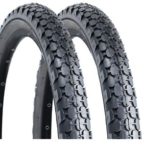 Hycline 2 Pack Bike Tire,24/26x2.125 Inch Folding Replacement Tire for Beach Cruiser Bicycle