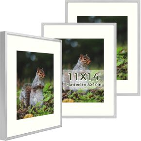 Golden State Art, A1 Aluminum Black Photo Frame with Plexiglass - Swivel Tabs, Sawtooth Hangers, Spring Clips - Metal Wall Poster Frame Collection (3 Pack) in Saudi Arabia