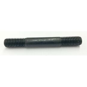 10 M 8-1.25 x 62mm Double End Stud Equal Thread Length Steel Plain