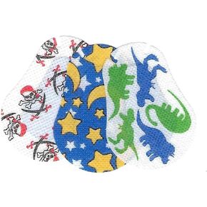 MYI Eye Patches, Regular Size, 30 Count (Cheetah-Zebra-Zoo)