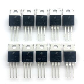 10Pcs TIP31C TIP31 TO-220 Power Transistors NPN 3A100V 40W