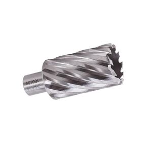 ACTOOL 1-7/16" Diameter × 2" Depth of Cut HSS ANNULAR Cutter with 3/4'' Weldon Shank