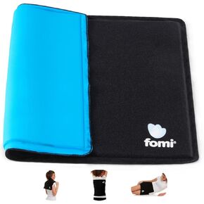 Premium Large Hot Cold Solid Gel Pack by FOMI Care | 18" x 12" | Soft, Comfortable Ice Wrap for Back, Shoulder, Knee, Thigh Pain Relief | Oversized, Flexible Cool Compress | Freezable, Microwaveable