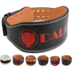 Weight Lifting Belt Gym Fitness, Padded Cowhide Leather Weightlifting Belt, Functional Powerlifting Belt Adjustable Weightlifting Belt