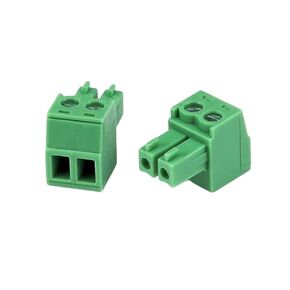 300V KF2EDGK 3.5mm Pitch 2-Pin PCB Screw Terminal Block Connector 25Pcs
