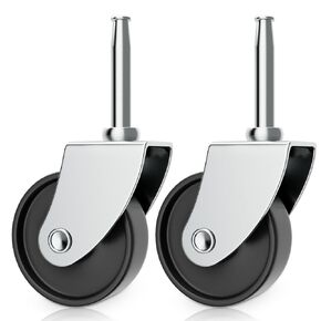 12293 Vacuum Caster Compatible with for Ridgid Wet/Dry Vac RV1250 RT1200 1650RV 1610RV RT1600,for Ridgid DeWALT Craftsman Caster 2" Vacuum Replacement Wheel 2 pack.