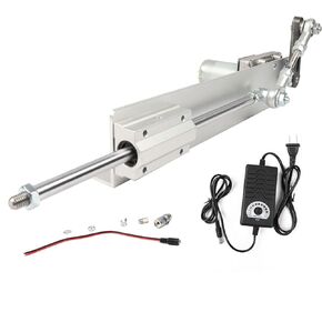 Reciprocating Cycle Linear Actuator Gear Adjustable Telescopic Motor DIY Motor with Speed Controller Stroke 3-15CM (DC 24V, 120RPM)