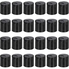 PATIKIL 24/410 Replacement Press Plastic Caps, 48pcs Dispensing Top Cover for Squeeze Shampoo and Lotion Bottles Lids
