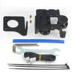 Ender 3 V2 Neo Direct Drive Upgrade Kit Plate with Dual Gear Extruder Kit with Stepper Motor for Ender3 V2 Neo/ Ender3 Neo/Ender3 Max Neo (Aluminum Plate+Dual Extruder+Motor Kit)