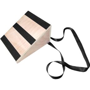Calf Board Wedge Incline Slant Board Stretcher with Strap by Trademark Innovations
