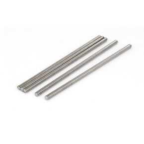 uxcell M6 x 170mm 304 Stainless Steel Fully Threaded Rod Bar Studs Fasteners 5 Pcs