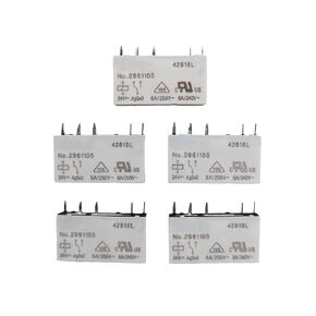 NO.2961105 Phoenix Contact Power Relay 5 Pins 6A 250VAC 24VDC (10)