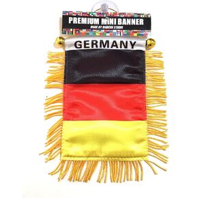 German Flag Small flag of Germany automobile car suv truck or Home or Office design