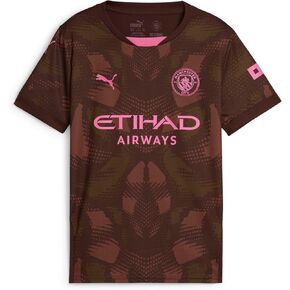 PUMA Kids Manchester City FC 2024/25 Soccer Goalkeeper Jersey
