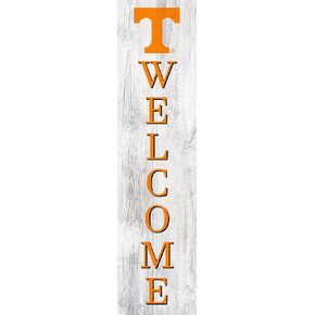 Fan Creations NCAA Tennessee Volunteers Unisex University of Tennessee 24" Welcome Leaner, Team, 24 inch