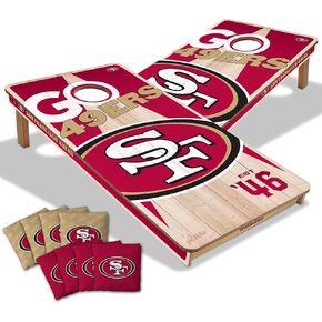 YouTheFan NFL San Francisco 49ers 2’ x 4’ Cornhole Game
