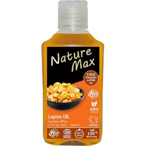 Nature Max Lupine Oil Essential Oils Natural Undiluted Pure for Hair and Skin Care Cold Pressed Premium (1 Pack = 1.70 oz / 50 ml) زيت الترمس