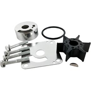 6L2-W0078-00 Water Pump Impeller Repair Kit Replacement for Yamaha Outboards 20 25 HP Boat Motor Engine Parts 6L2-W0078-00-00 Sierra 18-3431