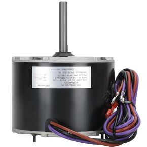 Blower Motor 0131M00018PSP, 1/4 hp Condenser Fan Motor Replaces goodman 0131m00018psp/ Zhongshan Broad-Ocean YDK-180S62823-03, Designed to Work in goodman, janitrol, and amana A/C Units
