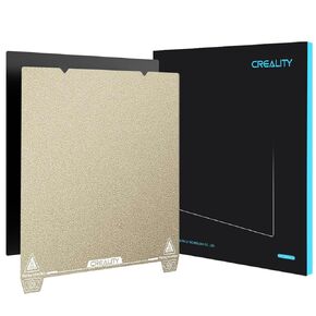 Creality Official Ender 3 S1 Pro Original Build Plate 235x235mm Magnetic Bed Plate Texture Removable PEI Sheet for Ender 3 V3 SE/Ender 3 V3 KE/Ender 3 S1/Ender 3/Ender 5 S1/Ender 5 Pro, K1, CR-10 SE