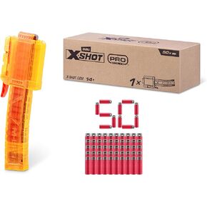 XSHOT Pro Accessories 1x Small Dart Clip + 50x Pro Darts