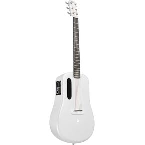Lava Music ME 3 38" Touchscreen Acoustic Electric SmartGuitar with Gig Bag (White) in Kuwait