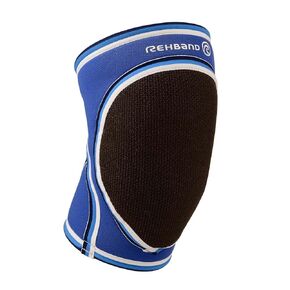 Rehband Original Knee Pads, Neoprene knee protection sleeves for volleyball & indoor sports, Kneepad women & men, Colour:Blue, Size:XX-Large