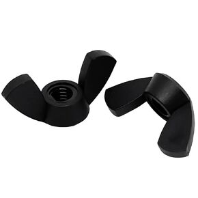 M8-1.25mm Wing Nuts Butterfly Nut Hand Twist Tighten Hardware Nut Fasteners Parts(25pcs)