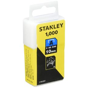 Stanley STA0TRA206T Light Duty Staple 10MM (1000) 0-TRA206T