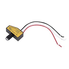 Sensor Crepuscular Sensor Crepuscular Remote Switching Sensor, Energy Saving 12V 24V 36V 48V Supply Voltage 8V to 50Vdc Mini Light Switching Sensor Remote Photocell Dusk to Till Dawn