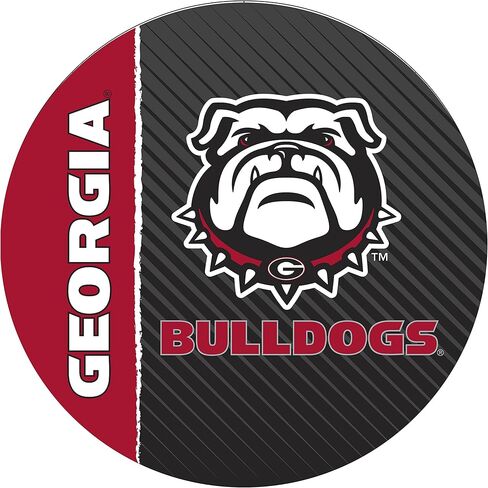 University of Georgia Padded Swivel Bar Stool - Text in Kuwait