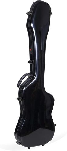 Crossrock Deluxe Fiberglass Case for Precision Bass Style Guitars(CRF2021BBK) in Saudi Arabia