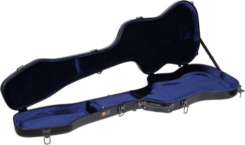 Crossrock Deluxe Fiberglass Case for Precision Bass Style Guitars(CRF2021BBK) in Saudi Arabia