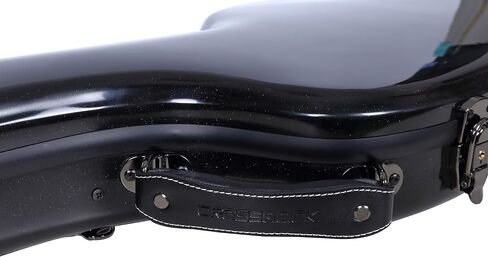 Crossrock Deluxe Fiberglass Case for Precision Bass Style Guitars(CRF2021BBK) in Saudi Arabia