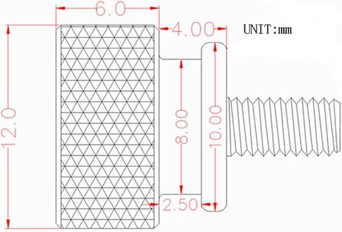 حافظة كمبيوتر Uxcell M4x10mm نوع الكتف برغي إبهام مخرش أخضر 10 قطع in Saudi Arabia