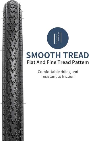 YUNSCM 2-PCS 700C Bike Tires 700 x 42C/44-622 60TPI 1.5mm Puncture Proof and 700C Heavy Duty Bike Tubes Presta Valve with 2 Rim Strips Compatible with 700x40-44C Bike Bicycle Tires and Tubes(YN-117 9) in Saudi Arabia
